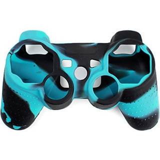 Silikonegreb til controller, Playstation 3, Camouflage Turkis