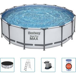 Bestway Steel Pro MAX swimmingpoolsæt 488x122 cm