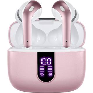 INF Trådløse høretelefoner med mikrofon og touch-betjening Pink