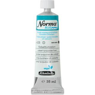 Schmincke Norma Blue vandopløselig oljemaling 35 ml Cobalt turquoise hue 21425