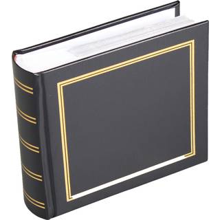 Diamant Fotoalbum Sort - 100 Billeder i 10x15 cm