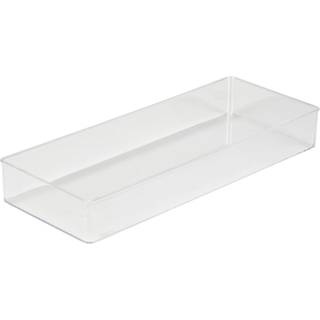 Forenkle lang multifunktion til smykker kosmetik desk tilbeh?r og mere rektangul?r skuffe-arrang?r Super Clear