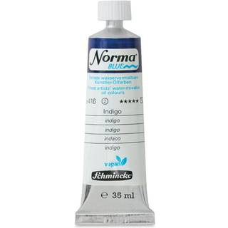 Schmincke Norma Blue vandopløselig oljemaling 35 ml Indigo 21416