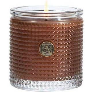 Aromatique cinnamon cider tekstureret glas lys 6oz - dekorativ hjemme duft aromaterapi langvarig rum luftfriskere deodorizer perfekt efterår deko