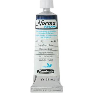 Schmincke Norma Blue vandopløselig oljemaling 35 ml Prussian blue 21418