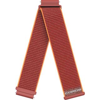 Coros Apex 2 Nylon Klokkerem 20mm - Rød, Hurtigutløser, Kompatibel med APEX/PACE
