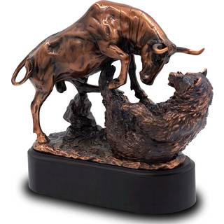MEPERPER BULL OG BEAR STATU