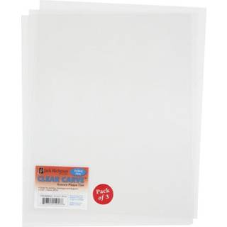 Jack Richeson Clear Carve Etch Plates 8 x 10 tommer pakke med 3