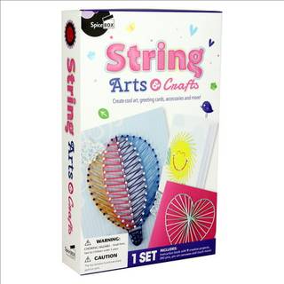 SpiceBox B?rns aktivitetss?t Play Box String Arts & Crafts Age Range 8+ Multicolor (07915)
