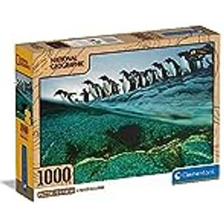 Clementoni Jigsaw Puzzle National Geographics - Penguin 1000pcs. Floor