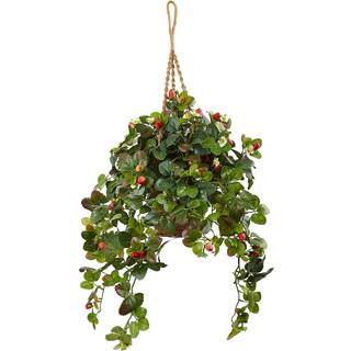 Næsten naturlige 41 """" H Strawberry Bush Silk Arrangement Pink