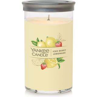 Yankee Candle Iced Berry Lemonade Signature Medium Pillar Candle 14.25oz