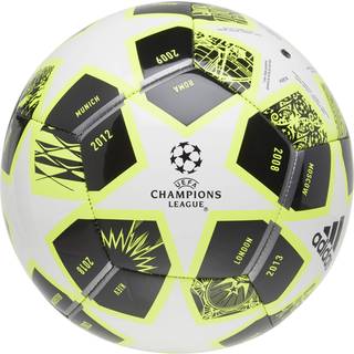 Adidas Herre Finale Club Ball Solar Yellow/White/Black 3