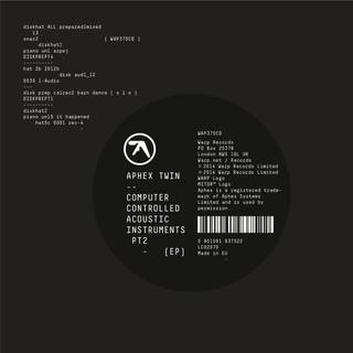 Aphex Twin - Computer Controlled Acoustic Instruments Pt 2 Ep