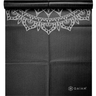 GAIAM Foldable Performance Yoga Mat 2 mm Yogamåtte størrelse 61 x 173 x 0,2 cm farve sort/grå