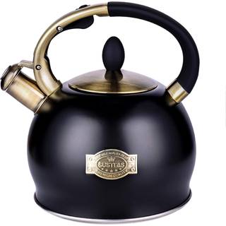 Suseas komfur top fl?jtning te kedel - madgrad rustfrit st?l teakettle tekande med cool touch ergonomisk h?ndtag med 1 silikone pinch vitt inklud