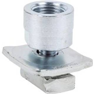 Walraven MS quickplatte 1/2''. Elforzinket til Strut profilskinner 41x41/21mm