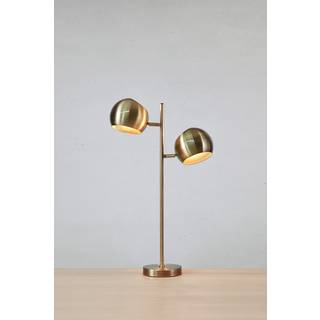 Markslöjd - Edgar 2 Bordlampe Antique Brass