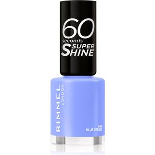 Rimmel 60 Seconds Super Shine Neglelak Skygge 856 Blue Breeze 8 ml - 8 ml