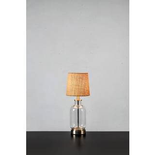 Costero bordlampe, transparent/naturlig, 43 cm