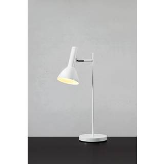 Metro bordlampe, hvid, 1 lyskilde