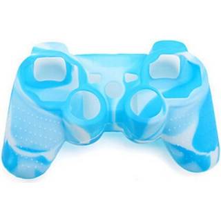 Silikonegreb til controller, Playstation 3, Camouflage Blue