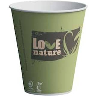 Kaffebæger Pap Love Nature 30 Cl 75 Stk.