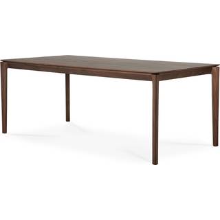 Ethnicraft Bok Spisebord Sortbejdset 95x200 Cm - Spisebord & Barbord Teak Brun - 10690
