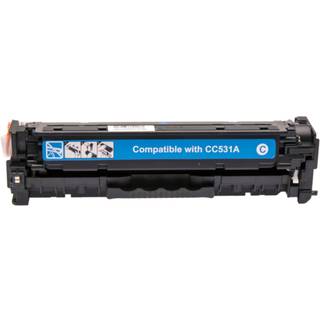 WL Tonerkassette Cyan H531A Erstatter CC531A
