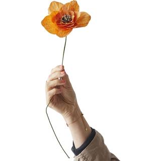 Håndlavet Kunstig Blomst Poppy