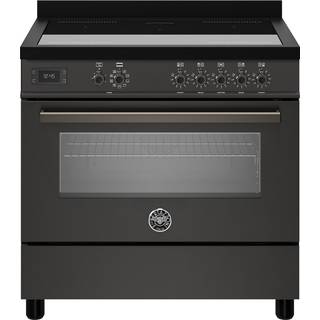Bertazzoni Professional Series PRO95I1ECAT induktionskomfur, carbonio ➞ På fjernlager - klar til levering