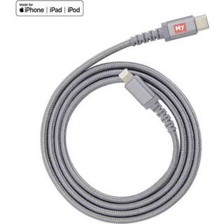 M7, MFi til USB-C kabel 1m, sølv