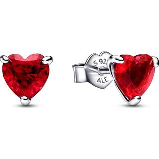 Pandora Ohrstecker - Red Heart - 292549C01 - rot