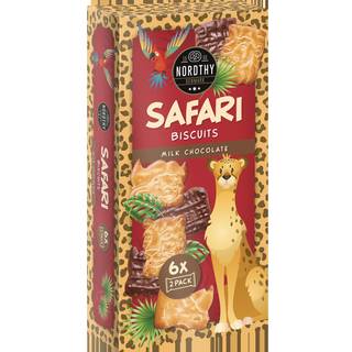 Nordthy Safari kiks m/mælkechokolade - 225 g