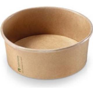 Salatbæger Rund 360 ml Ø120x45 mm Kraft PLA coatet 500 stk