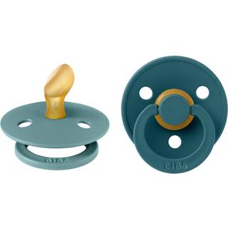 BIBS Colour Sutter 2-Pak Latex Str. 1 Anatomisk, Island Sea/Forest Lake