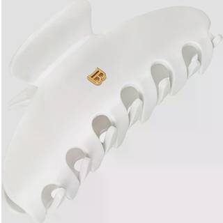 Balmain Hair Couture Cellulose Acetate Pince à cheveux L White