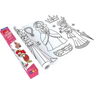 mierEdu Kæmpebanner til farvelægning - Prinsesser