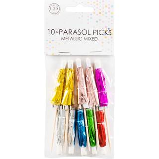 Drinksparasol, mix folie