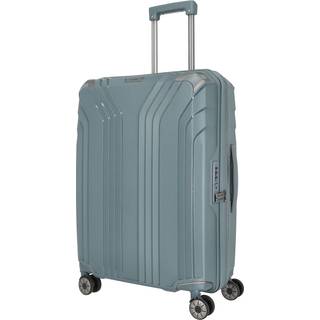 Travelite Elvaa M Kuffert med 4 hjul blå grå