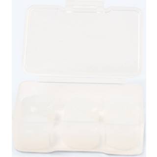 Watery ørepropper til børn - Indra 3 par - Klar - Ørepropper til svømning