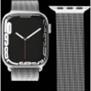 Vonmählen Apple Watch (42/44/SE/45/46/49mm) Milanese Loop Rustfrit Stål Rem - Sølv