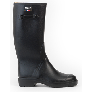 Aigle Herren Gummistiefel schwarz Gummi