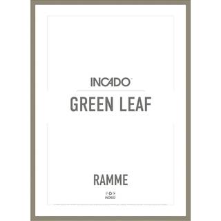 Træramme - Green Leaf -  Str:42 x 59,4  / A2 Cm