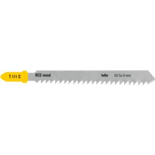 Heller stiksavklinge 75mm t/træ 4-50mm, pk a 5. T111C