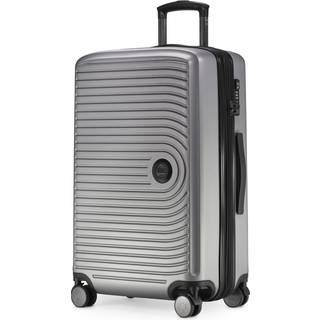 MITTE - Mittelgroßer Koffer Hartschale Silber matt, TSA, 68 cm, 88 Liter