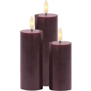 Sille Genopladelig 3 stk. sæt H10/12,5/15cm