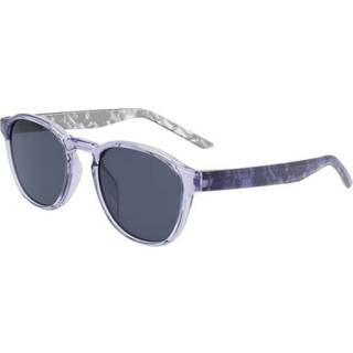 Nike SMASH DZ7382 519 47 Solbriller Mænd Purple - Transparent Indigo Haze Blue - 47mm