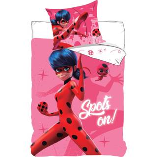 Miraculous Ladybug 'Spots on' Sengetøj - 100 Procent Bomuld