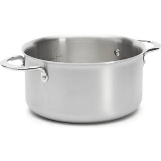 de Buyer Alchimy Bratentopf 20 cm / 2,5 L - Edelstahl-Mehrschichtmaterial - Silber